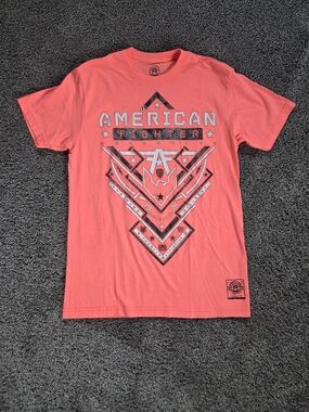 American Fighter Coral Logo Tee